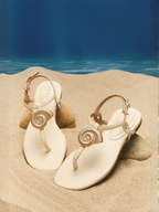 SEABORN SANDALS IN NEUTRAL COLORS