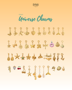 CHARMS COLLECTION IN TITANIUM