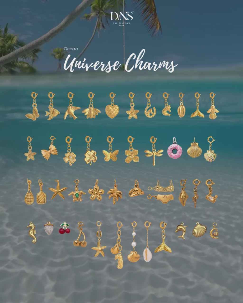 CHARMS COLLECTION IN TITANIUM