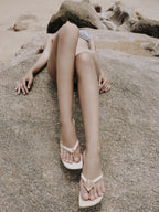 LINCHI THONG HIGH HEELS